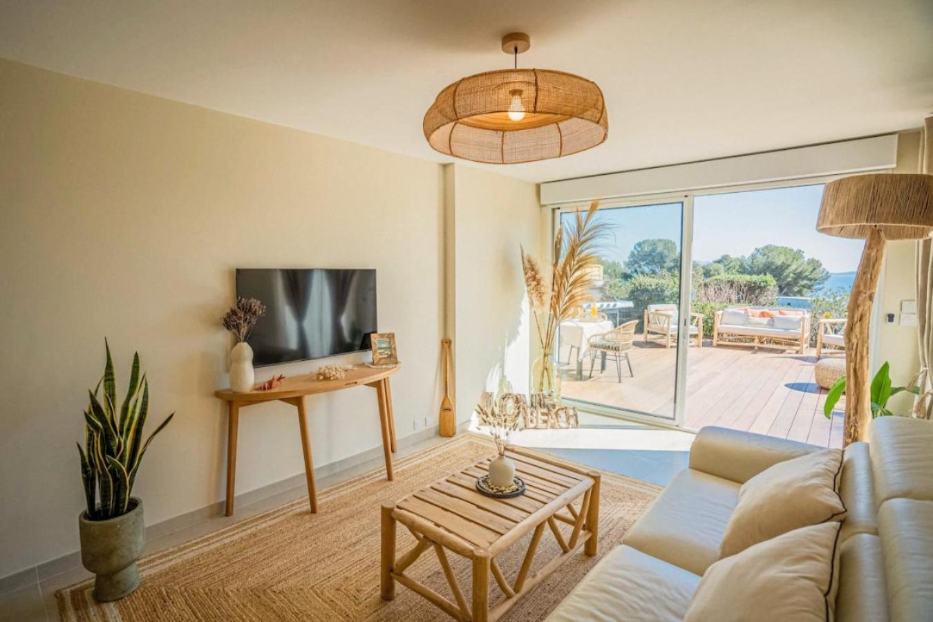 Logement Vue Mer Splendide - Situe A 50 Metres Du Bord De Mer Et 2 Minutes Des Plages - Bandolina Exteriör bild